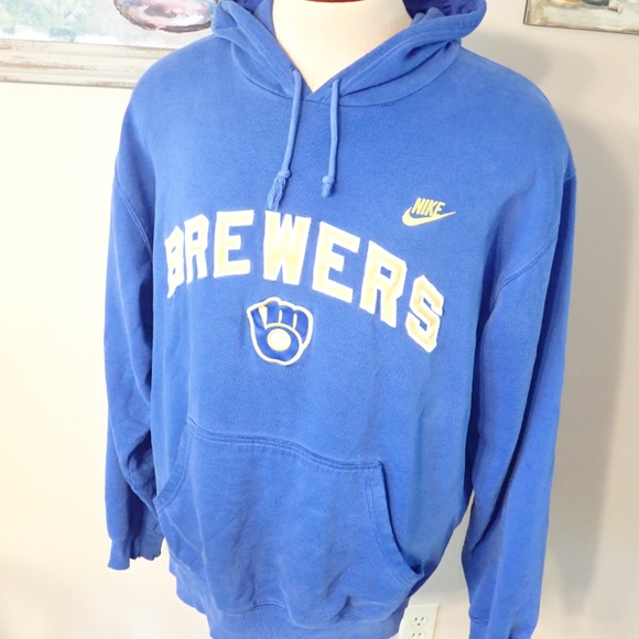 nike brewers hoodie